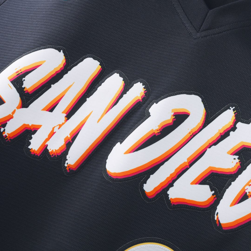 San Diego Padres Nike 2026 City Connect Stadium Jersey - Obsidian Official MLB Team Apparel Baseball Fan Gear