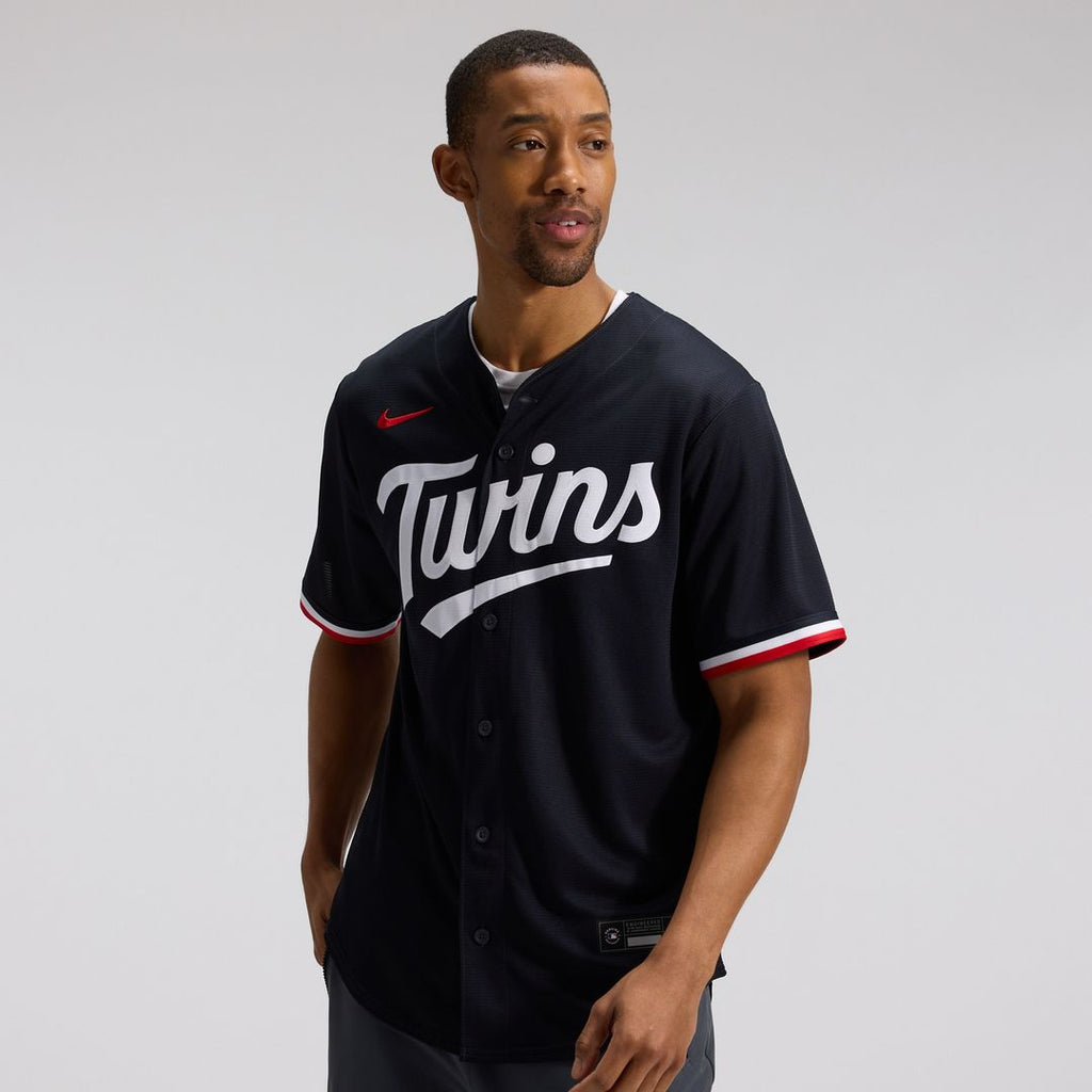Minnesota Twins Nike Alternate Replica Jersey - Navy Official MLB Team Apparel Baseball Fan Gear