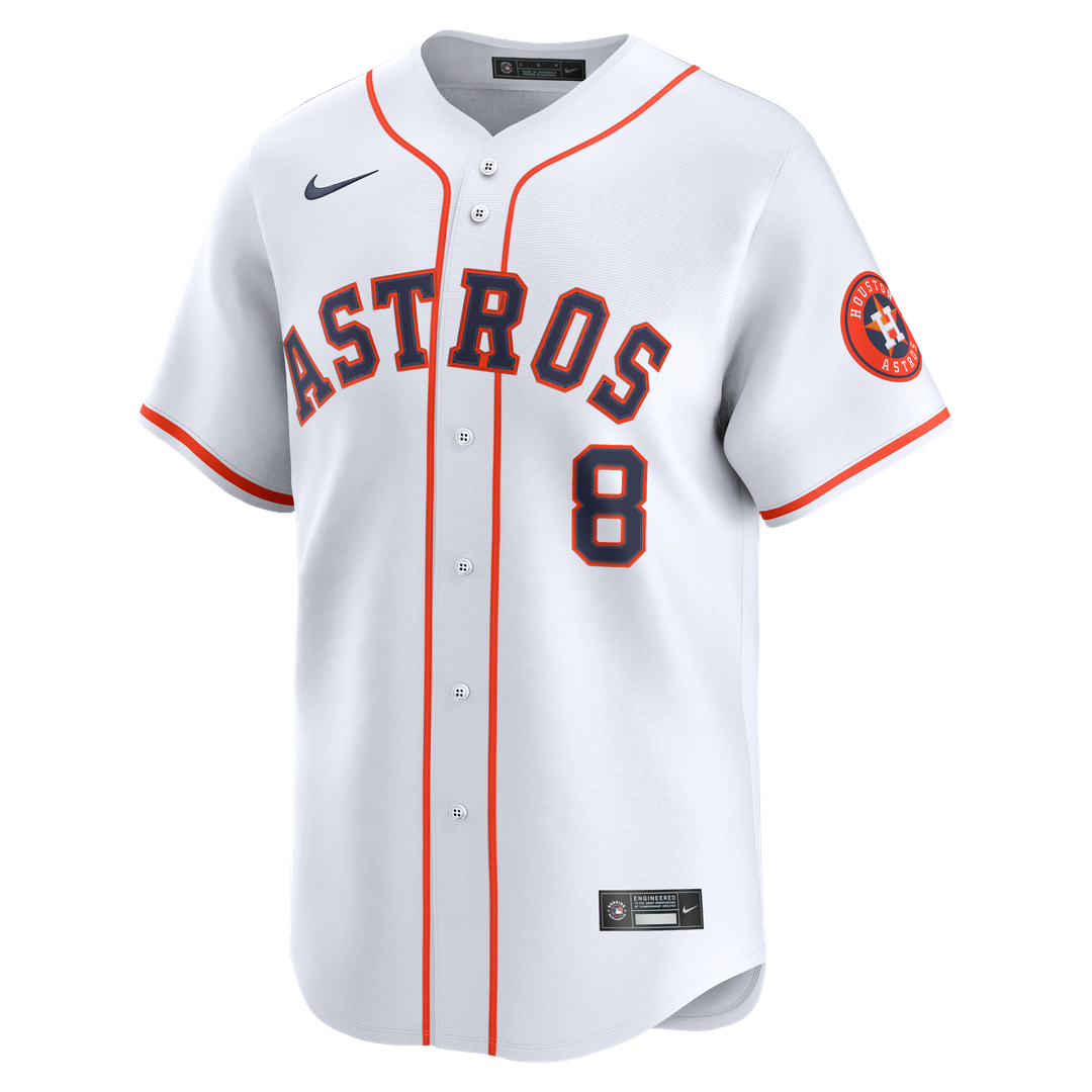 Christian Walker Houston Astros Nike Home Limited Player Jersey - White Official MLB Team Apparel Baseball Fan Gear