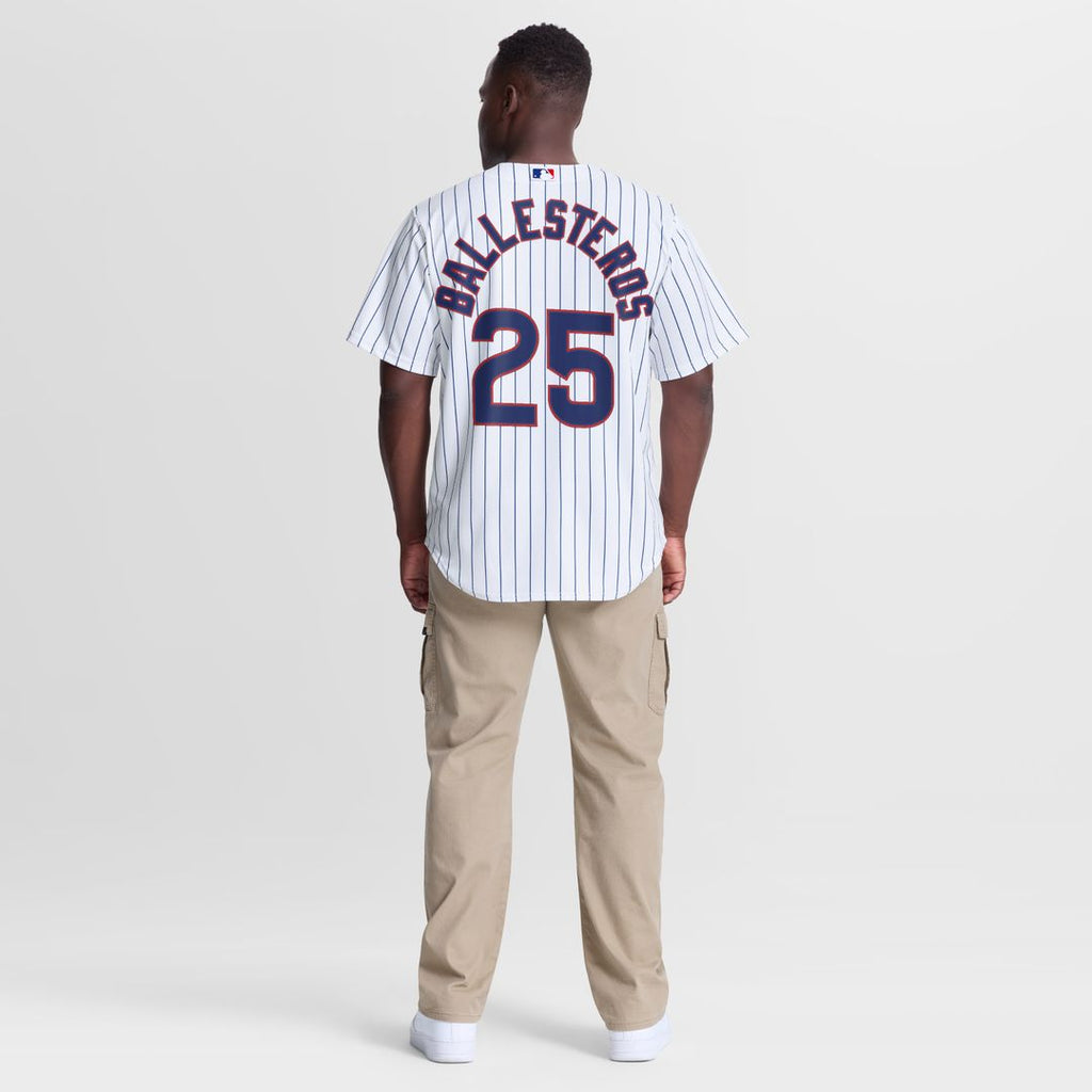 Moisés Ballesteros Chicago Cubs Nike Home Replica Jersey - White Official MLB Team Apparel Baseball Fan Gear