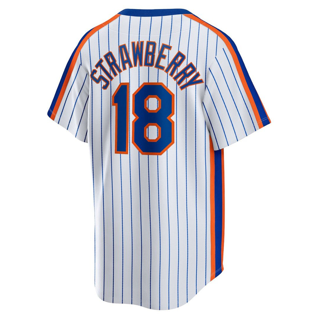 Darryl Strawberry New York Mets Nike Home Cooperstown Collection Player Jersey - White Official MLB Team Apparel Baseball Fan Gear