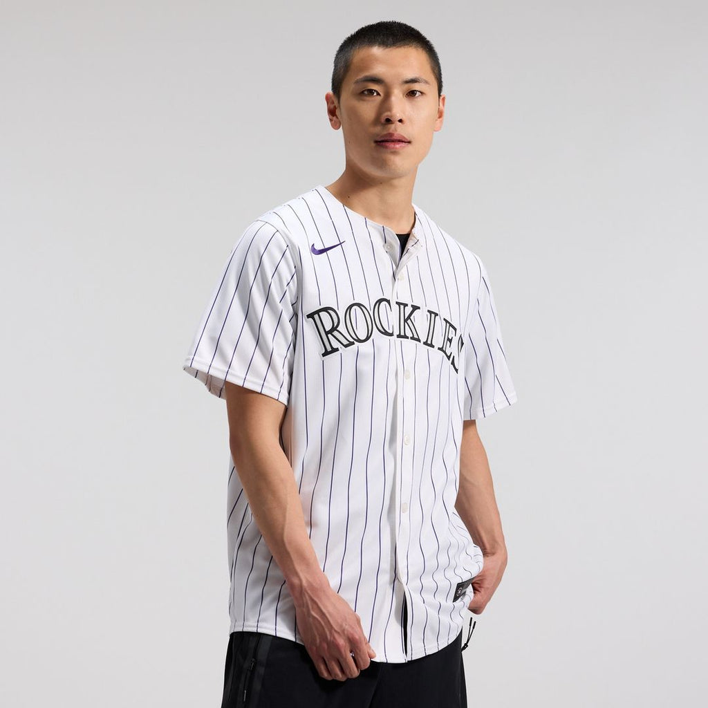 Colorado Rockies Nike Home Limited Jersey - White Official MLB Team Apparel Baseball Fan Gear