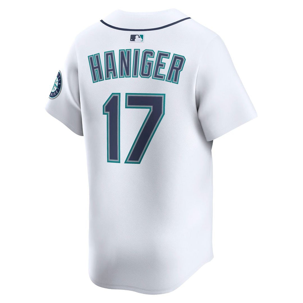Mitch Haniger Seattle Mariners Nike Home Limited Player Jersey - White Official MLB Team Apparel Baseball Fan Gear