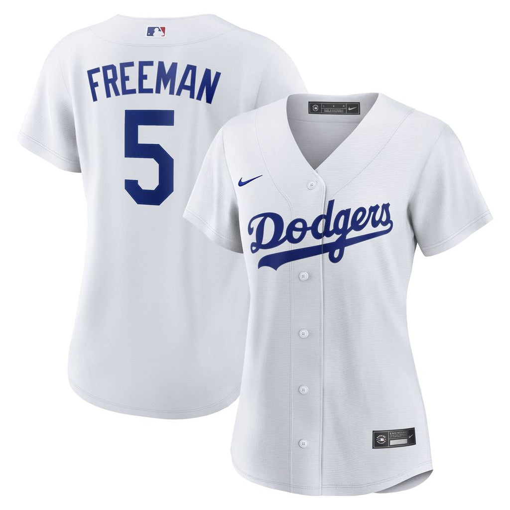 Freddie Freeman Los Angeles Dodgers Nike Women's Home Replica Jersey - White Official MLB Team Apparel Baseball Fan Gear