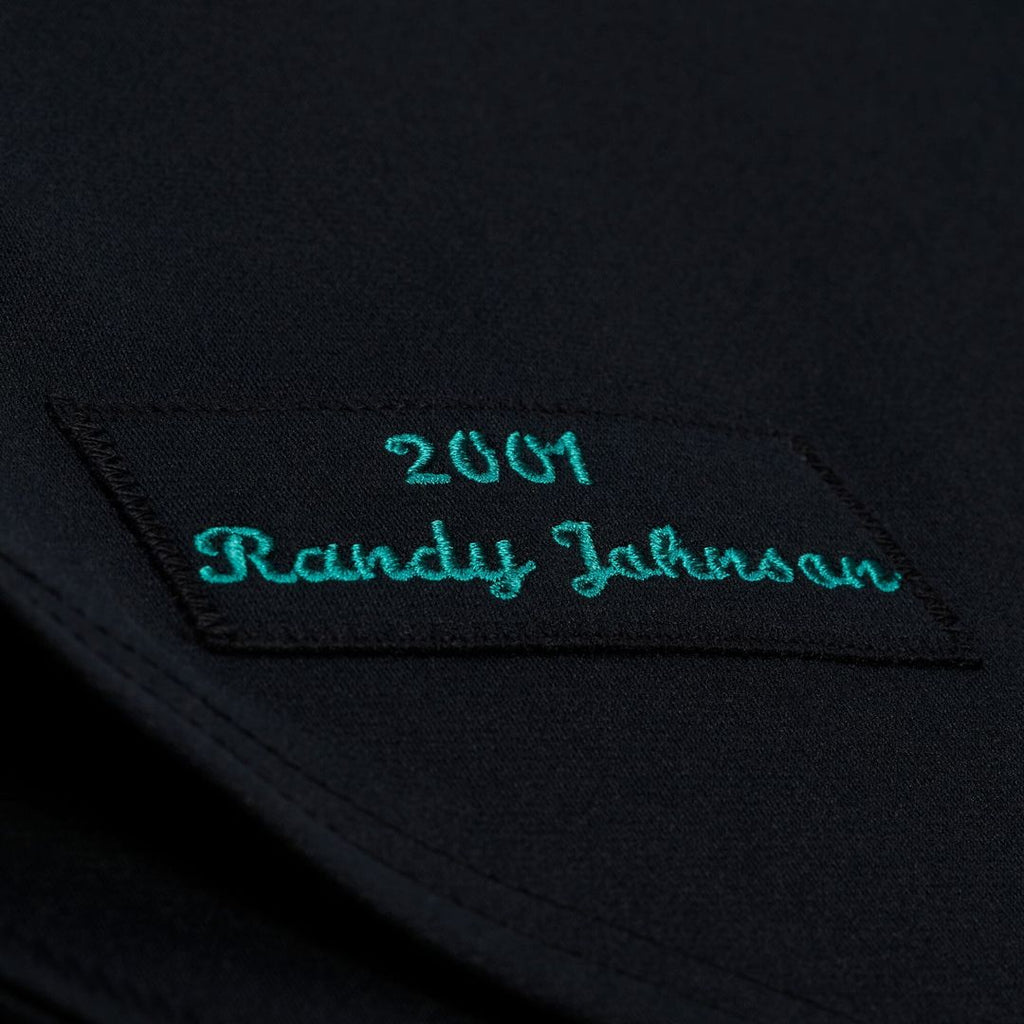 Randy Johnson Arizona Diamondbacks Mitchell & Ness 2001 Authentic Jersey - Black Official MLB Team Apparel Baseball Fan Gear