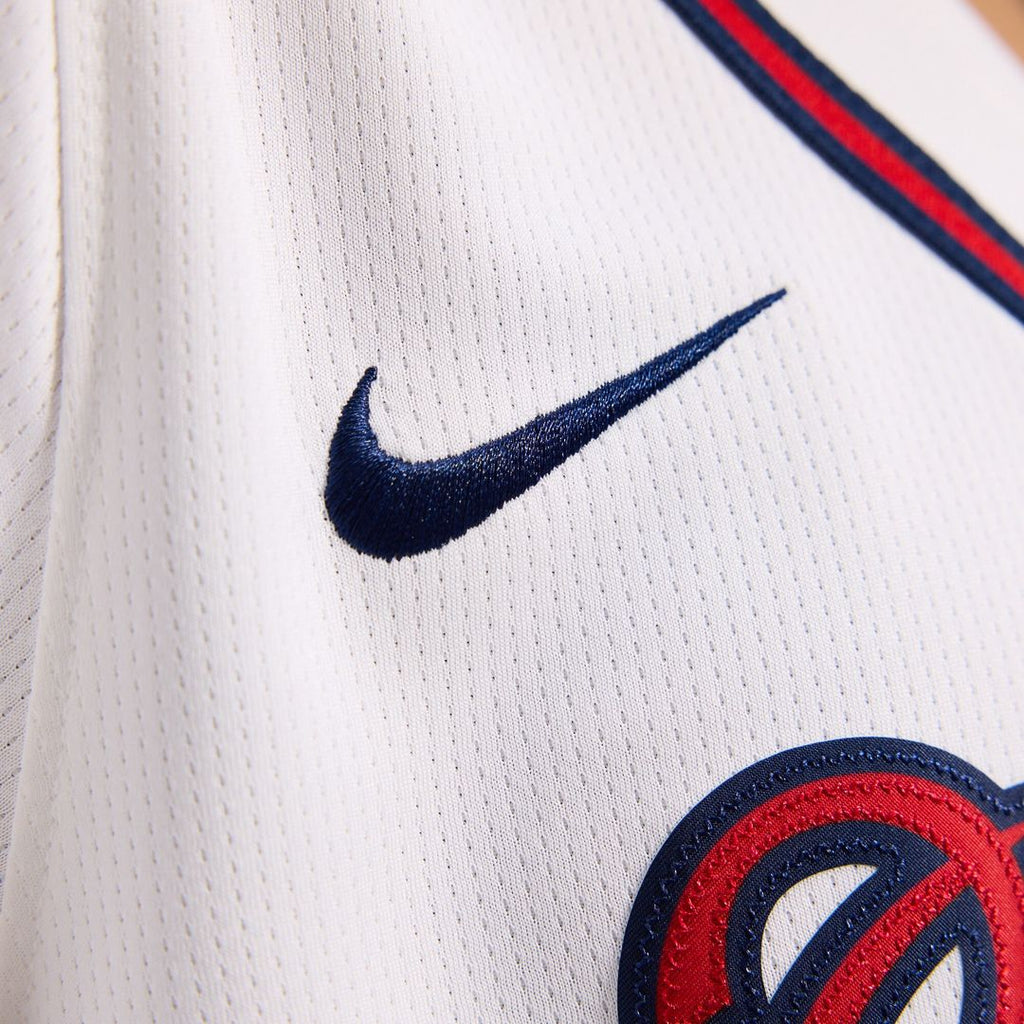 Atlanta Braves Nike Women's Home Limited Jersey - White Official MLB Team Apparel Baseball Fan Gear