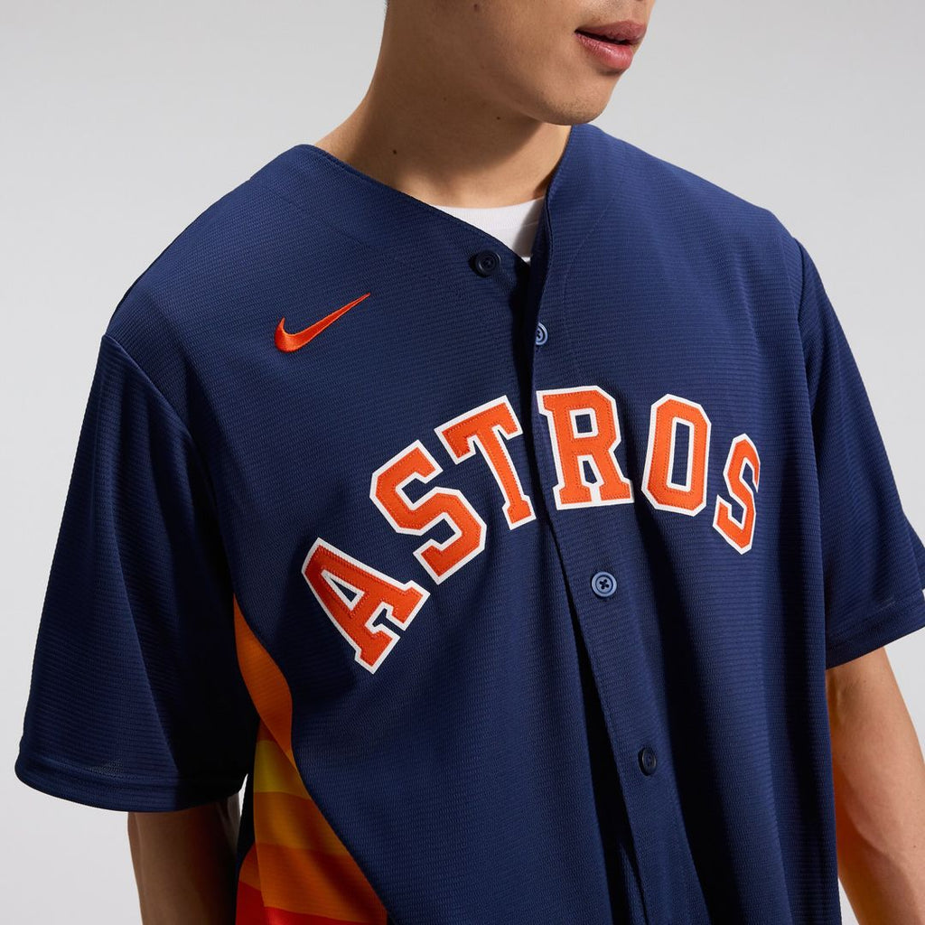 Jose Altuve Houston Astros Nike Alternate 2 Replica Jersey - Navy Official MLB Team Apparel Baseball Fan Gear