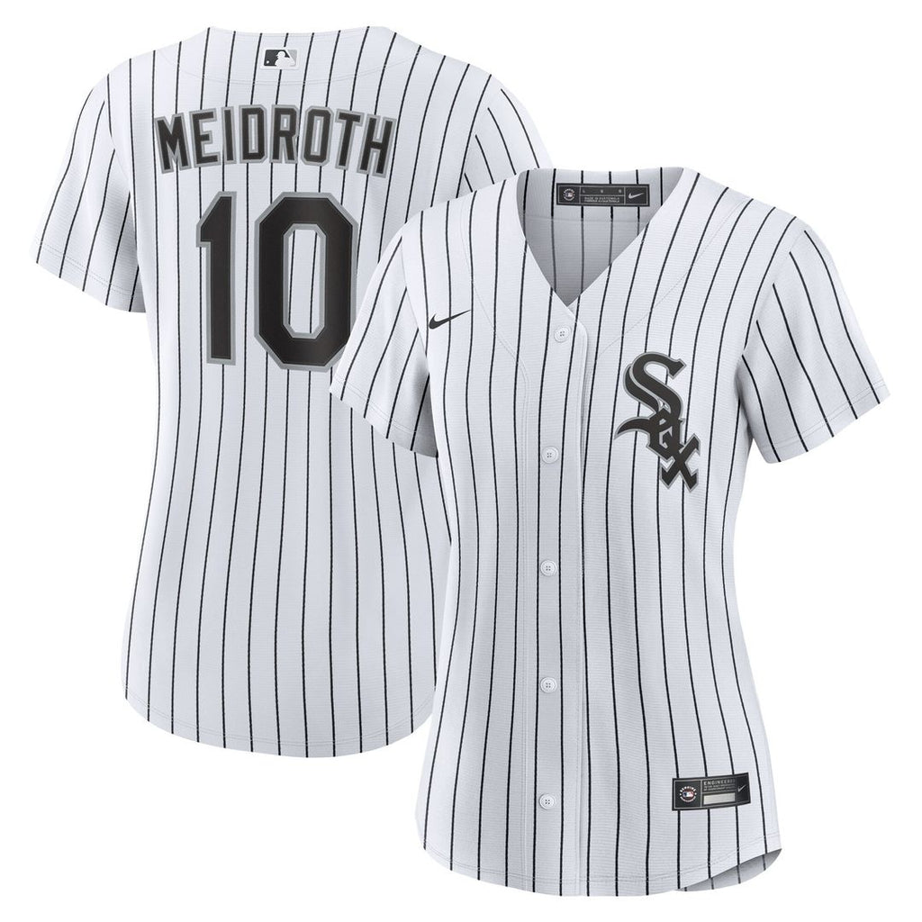 Chase Meidroth Chicago White Sox Nike Women's Home Replica Jersey - White Official MLB Team Apparel Baseball Fan Gear