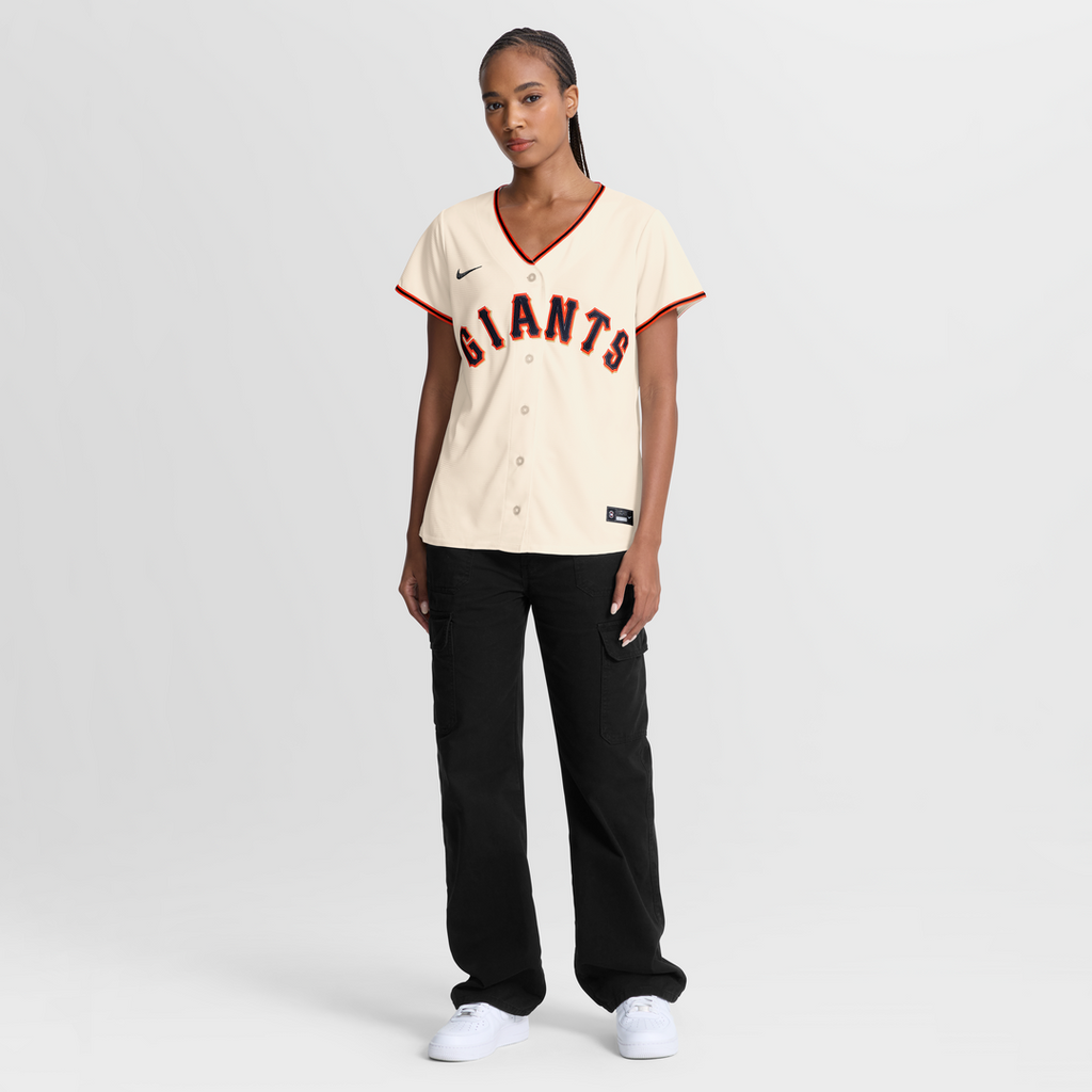 Bryce Eldridge San Francisco Giants Nike Women's Home Replica Jersey - Cream Official MLB Team Apparel Baseball Fan Gear