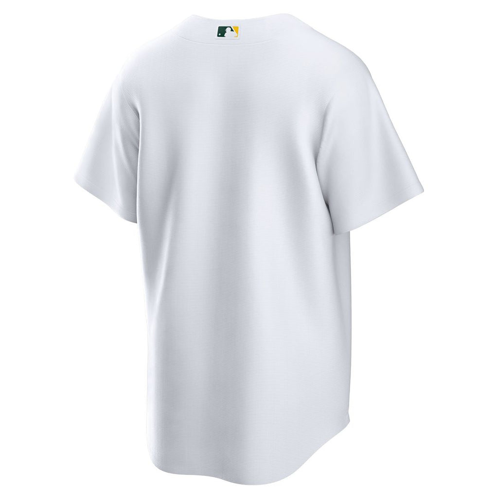 Athletics Nike Home Blank Replica Jersey - White Official MLB Team Apparel Baseball Fan Gear