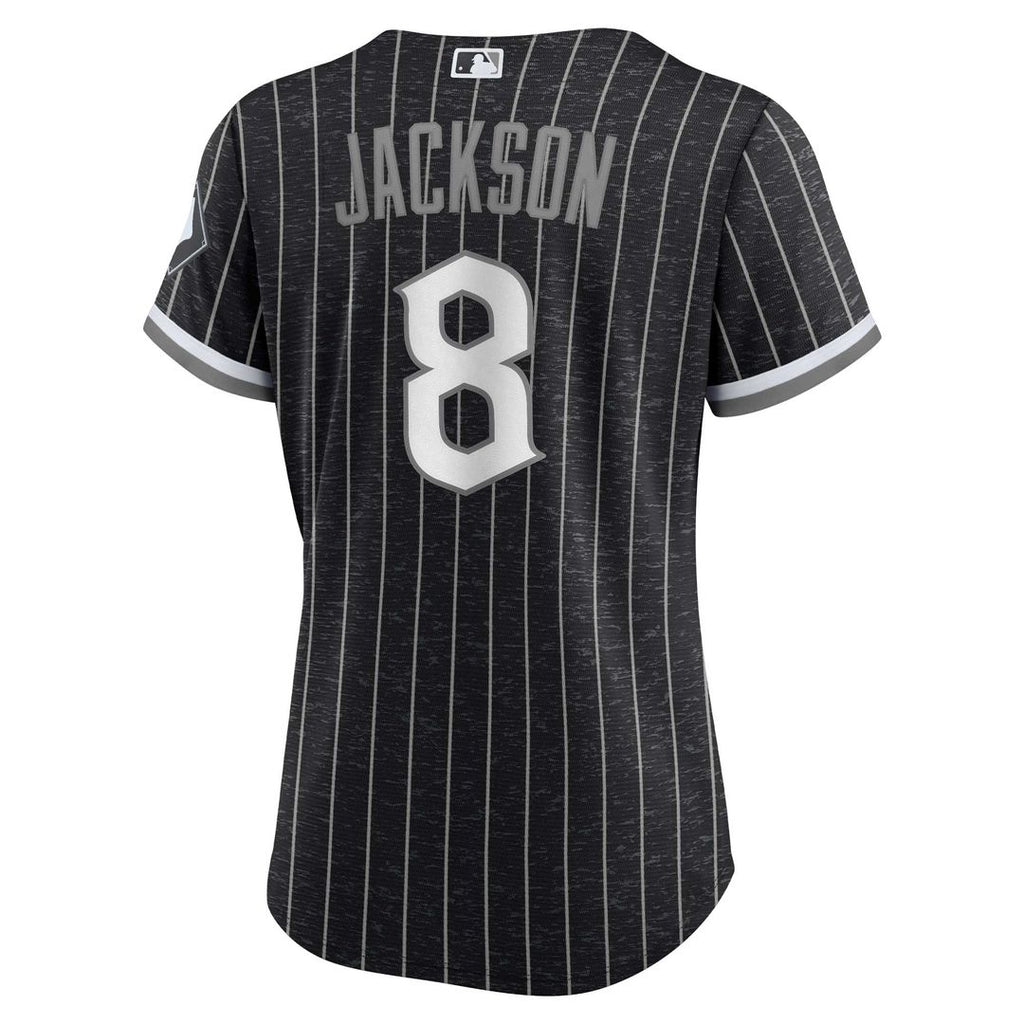 Bo Jackson Chicago White Sox Nike Women's City Connect Replica Player Jersey - Black Official MLB Team Apparel Baseball Fan Gear