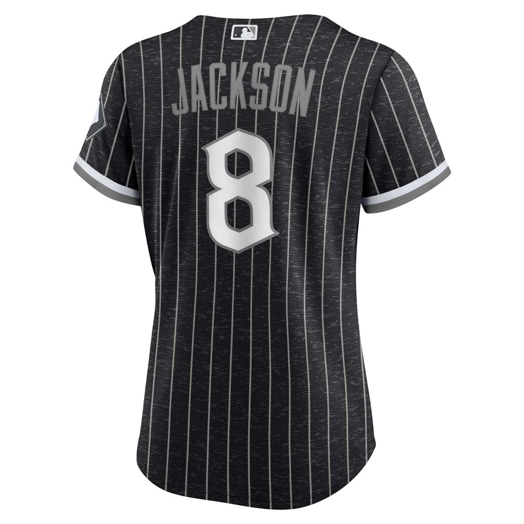 Bo Jackson Chicago White Sox Nike Women's City Connect Replica Player Jersey - Black Official MLB Team Apparel Baseball Fan Gear