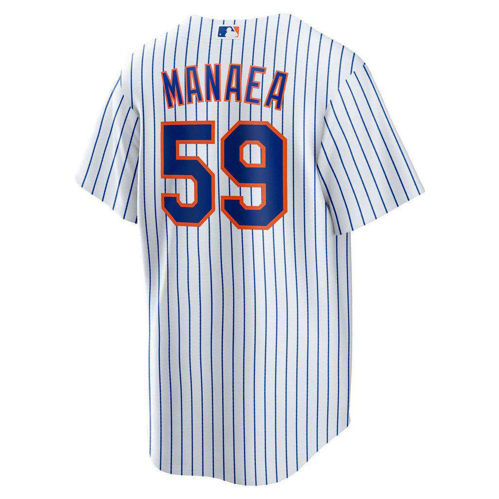 Sean Manaea New York Mets Nike Home Replica Jersey - White Official MLB Team Apparel Baseball Fan Gear