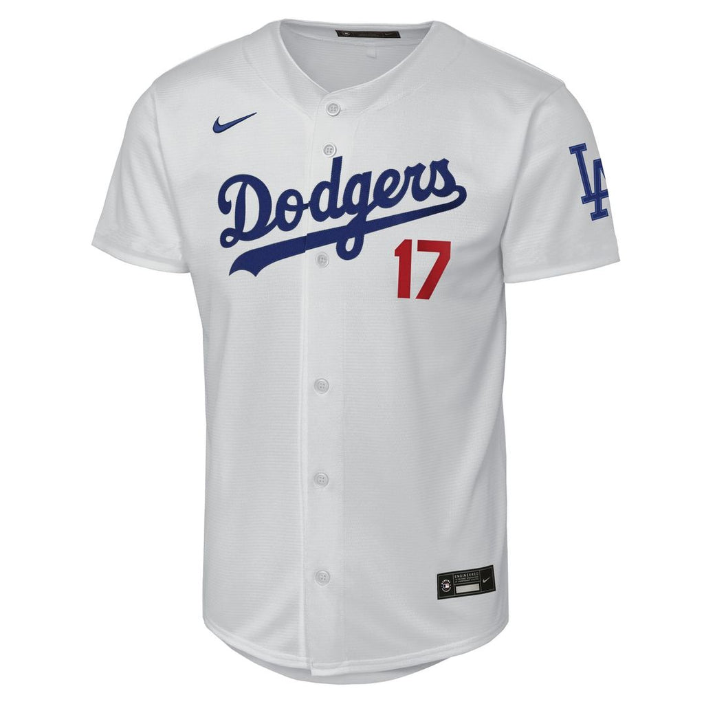 Shohei Ohtani Los Angeles Dodgers Nike Youth Home Stadium Jersey - White Official MLB Team Apparel Baseball Fan Gear