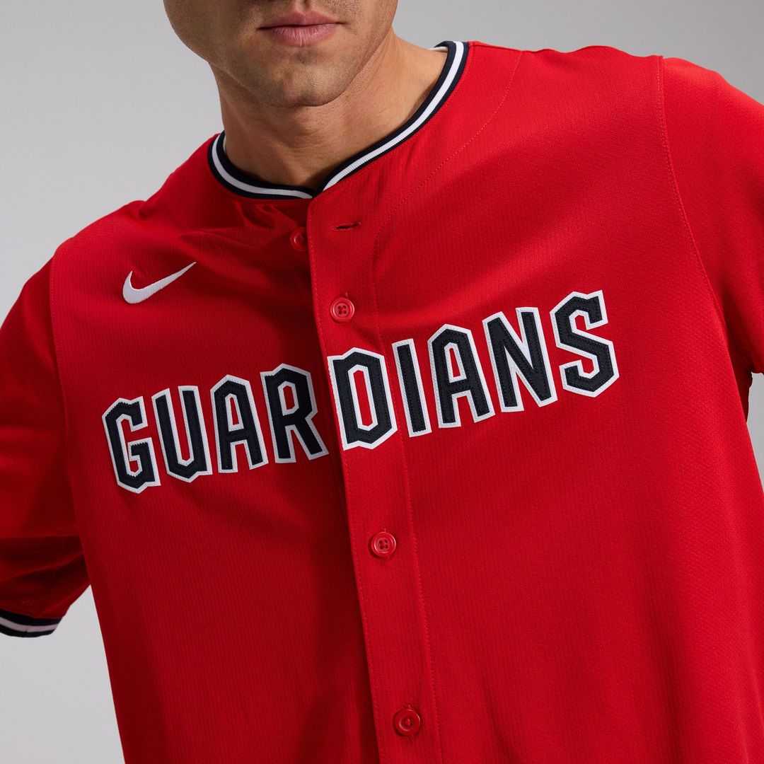 Cleveland Guardians Nike Road Limited Jersey - Gray Official MLB Team Apparel Baseball Fan Gear