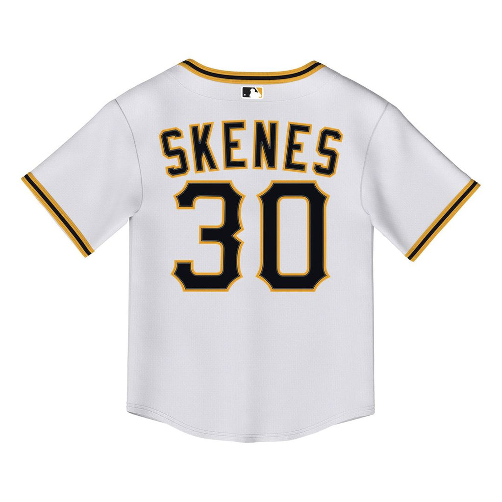 Paul Skenes Pittsburgh Pirates Nike Toddler Home Replica 2.0 Player Jersey - White Official MLB Team Apparel Baseball Fan Gear