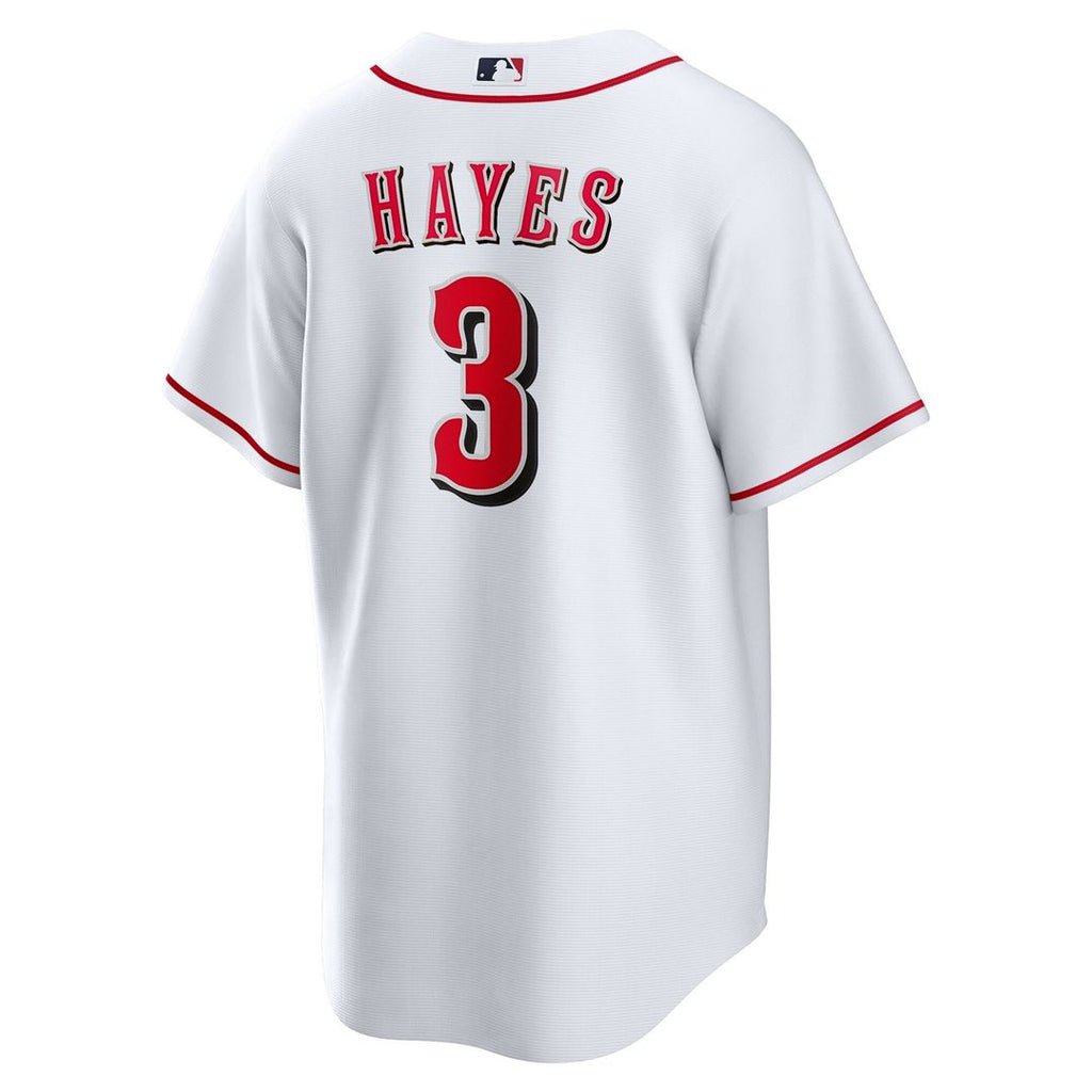 Ke'Bryan Hayes Cincinnati Reds Nike Home Replica Jersey - White Official MLB Team Apparel Baseball Fan Gear