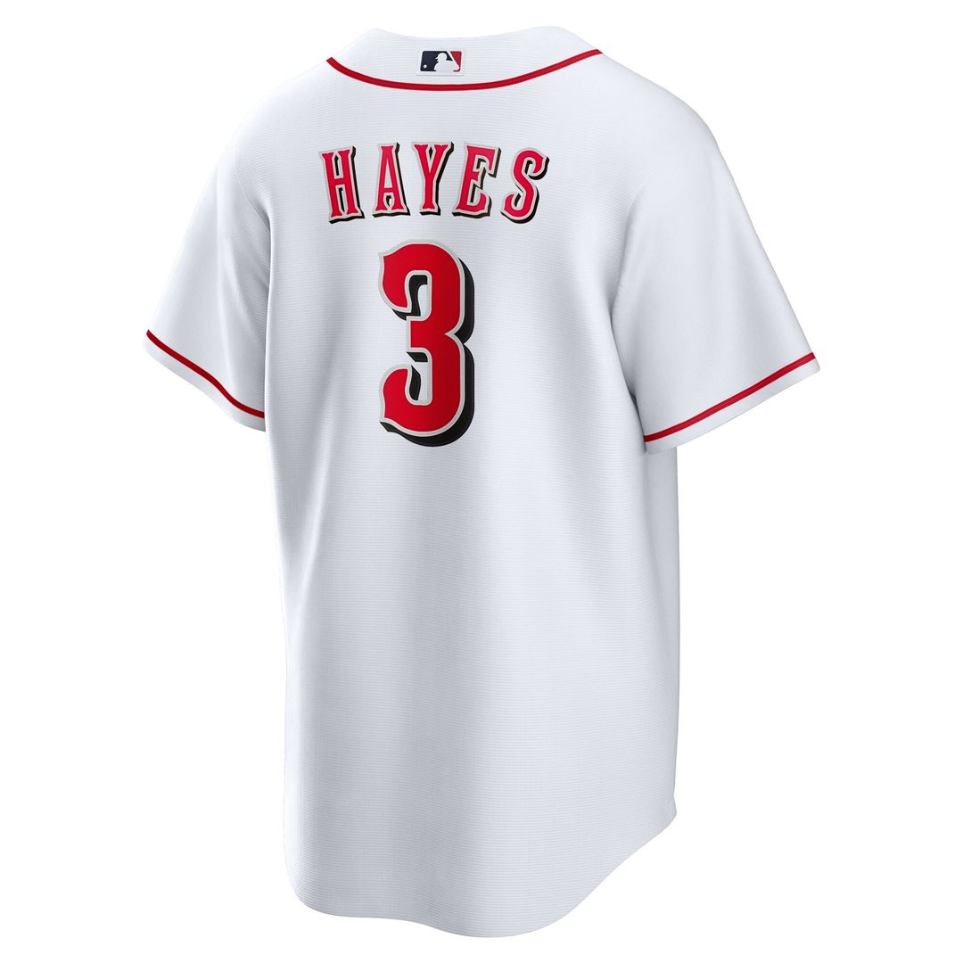 Ke'Bryan Hayes Cincinnati Reds Nike Home Replica Jersey - White Official MLB Team Apparel Baseball Fan Gear