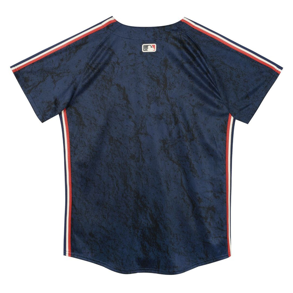 Cleveland Guardians Nike Preschool City Connect Jersey - Navy Official MLB Team Apparel Baseball Fan Gear