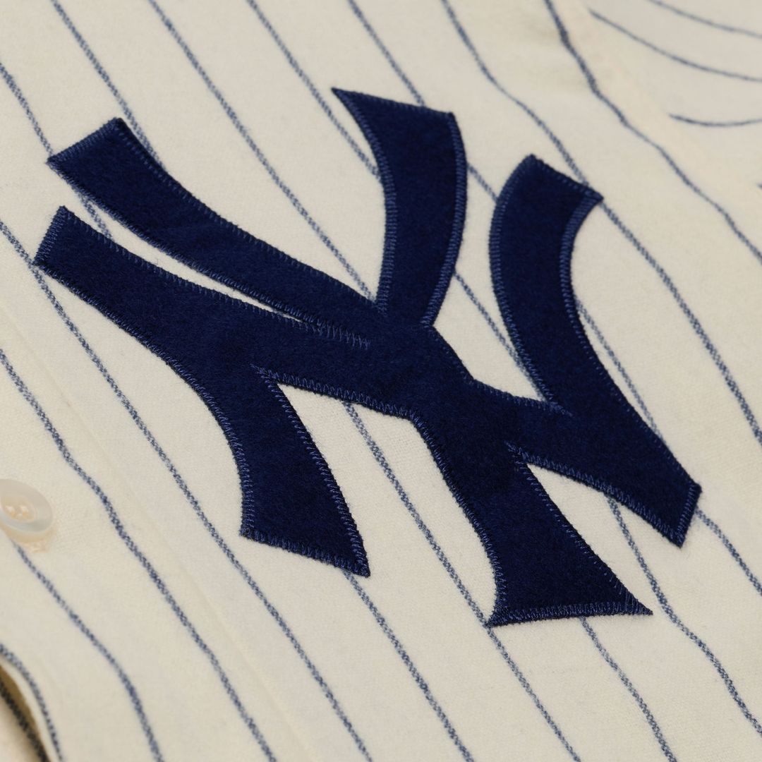 Mickey Mantle New York Yankees Mitchell & Ness 1951 Cooperstown Collection Authentic Jersey - Cream Official MLB Team Apparel Baseball Fan Gear