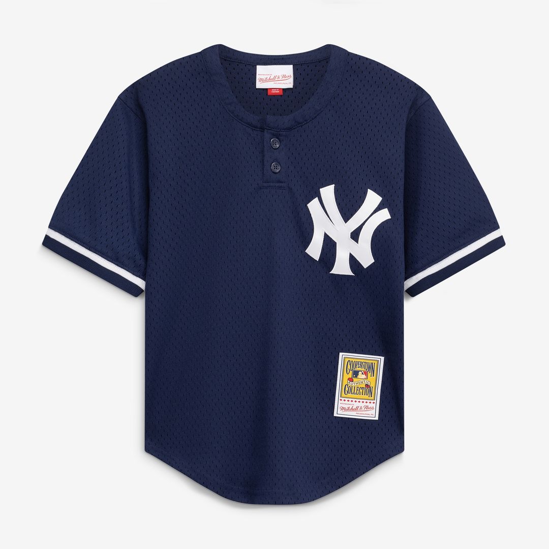 Derek Jeter New York Yankees Mitchell & Ness Preschool Cooperstown Collection Mesh Batting Practice Jersey - Navy Official MLB Team Apparel Baseball F