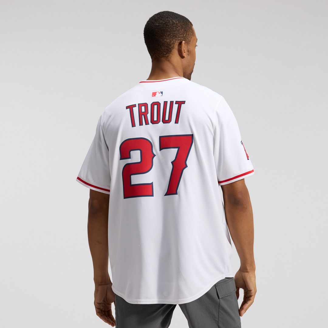 Mike Trout Los Angeles Angels Nike Alternate Limited Player Jersey - Red Official MLB Team Apparel Baseball Fan Gear