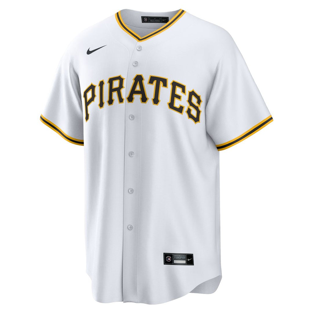 Pittsburgh Pirates Nike Home Replica Team Jersey - White Official MLB Team Apparel Baseball Fan Gear