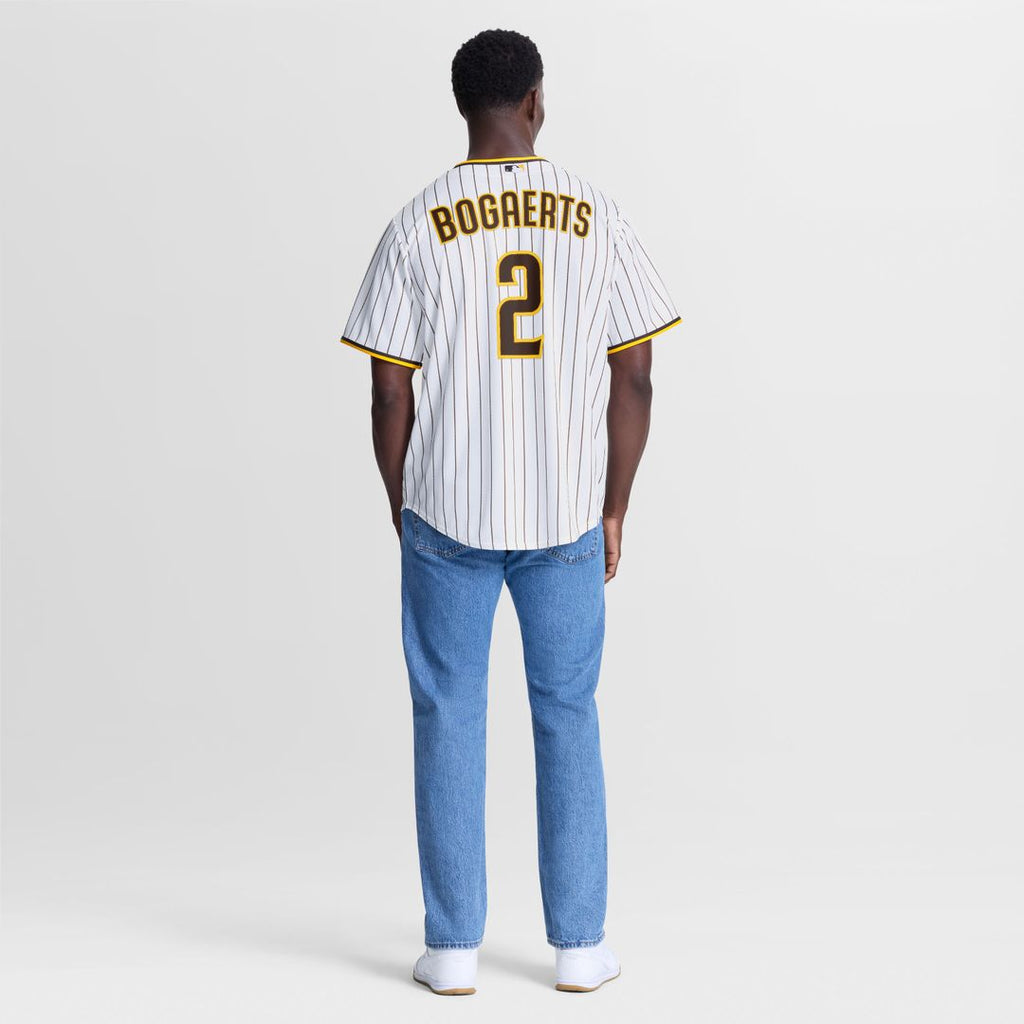 Xander Bogaerts San Diego Padres Nike Home Replica Jersey - White Official MLB Team Apparel Baseball Fan Gear