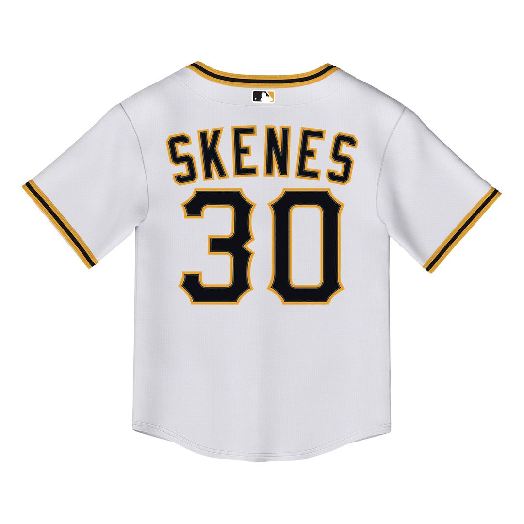 Paul Skenes Pittsburgh Pirates Nike Infant Home Replica Jersey - White Official MLB Team Apparel Baseball Fan Gear