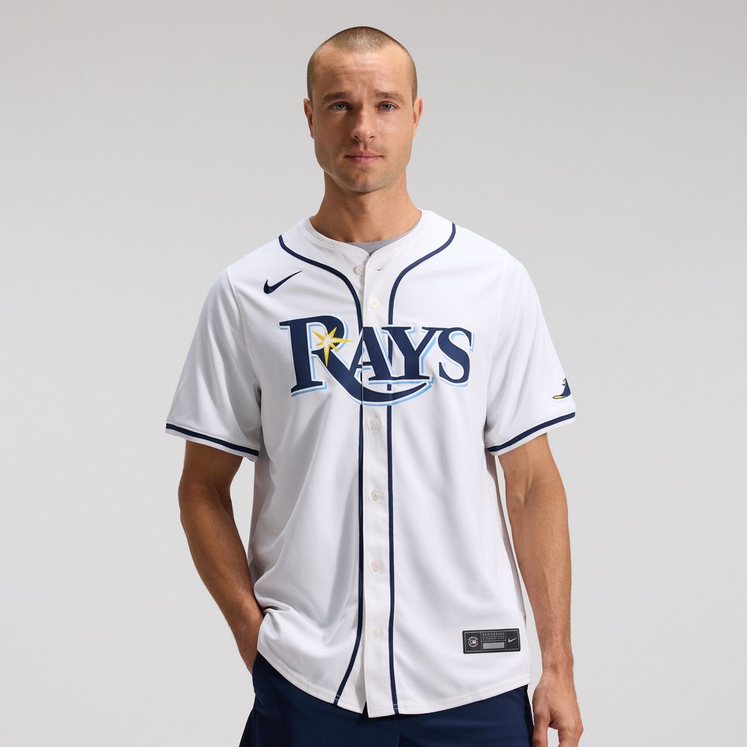 Yandy Diaz Tampa Bay Rays Nike Home Limited Player Jersey - White Official MLB Team Apparel Baseball Fan Gear