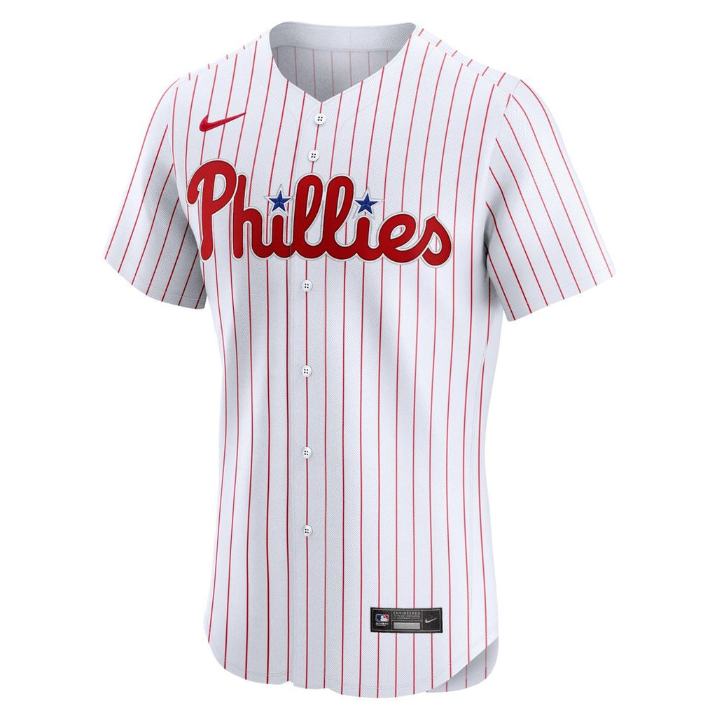 Philadelphia Phillies Nike Home Elite Jersey - White Official MLB Team Apparel Baseball Fan Gear