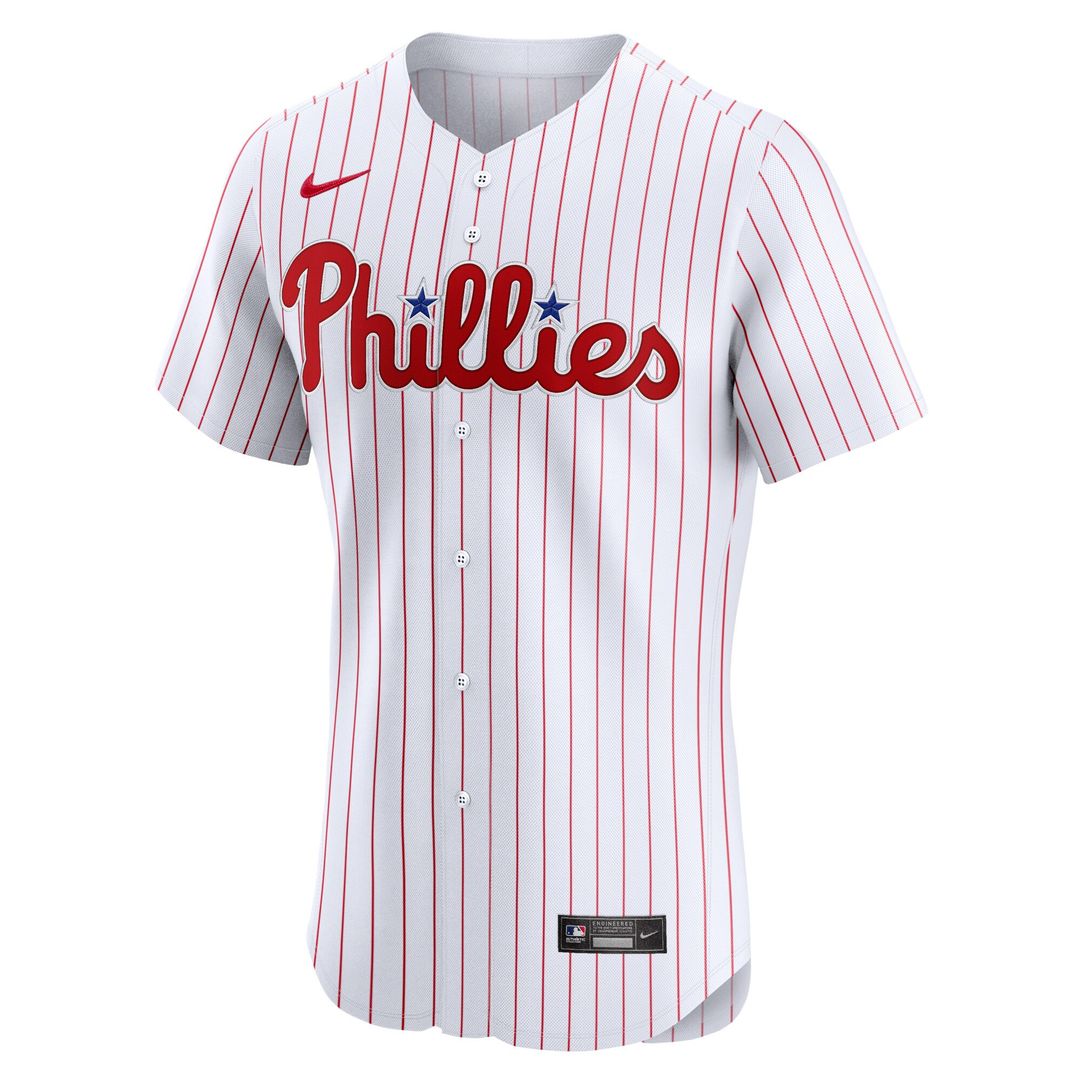 Philadelphia Phillies Nike Home Elite Jersey - White Official MLB Team Apparel Baseball Fan Gear
