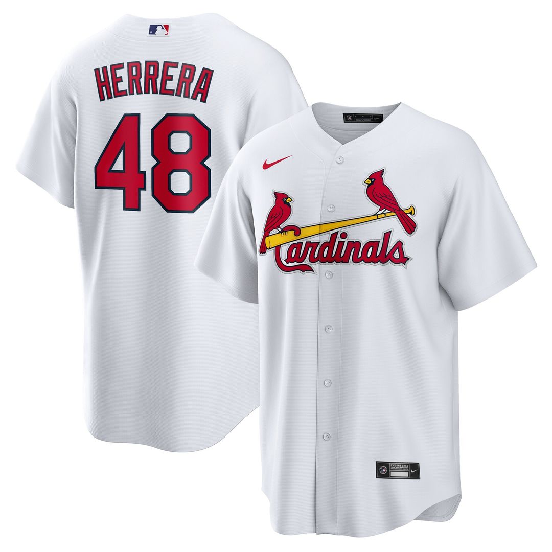 Iván Herrera St. Louis Cardinals Nike Home Replica Jersey - White Official MLB Team Apparel Baseball Fan Gear