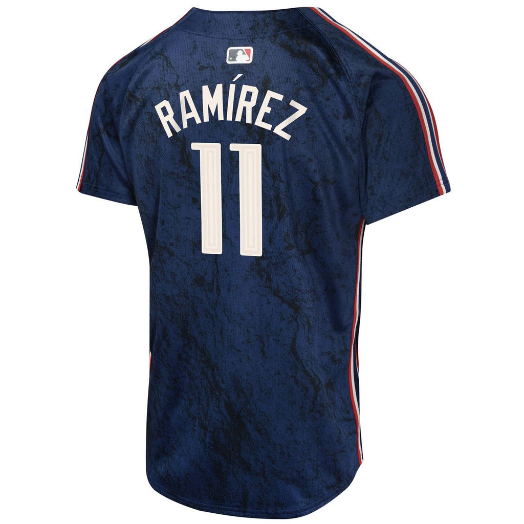 Jose Ramirez Cleveland Guardians Nike Youth 2024 City Connect Limited Jersey - Navy Official MLB Team Apparel Baseball Fan Gear
