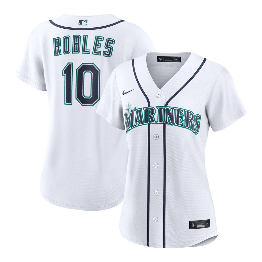 Victor Robles Seattle Mariners Nike Women's Home Replica Jersey - White Official MLB Team Apparel Baseball Fan Gear