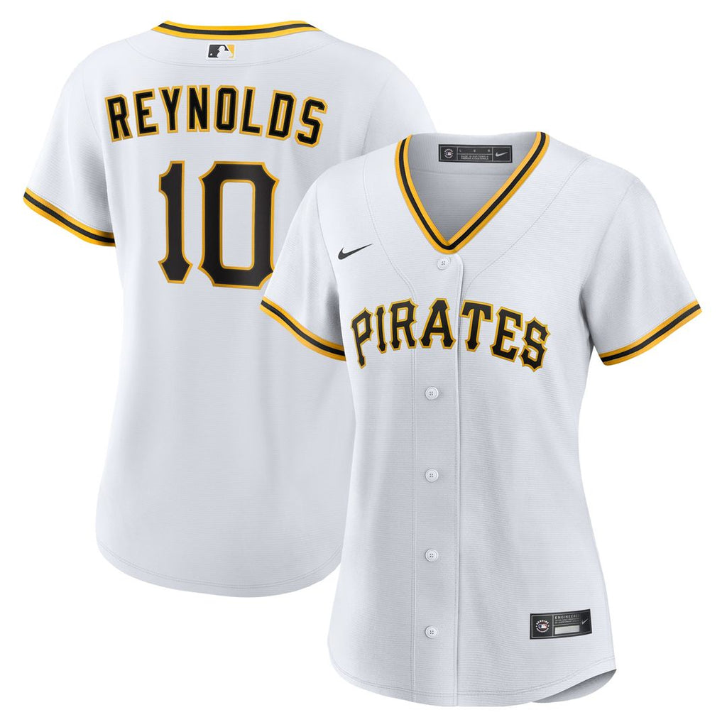 Bryan Reynolds Pittsburgh Pirates Nike Women's Home Replica Jersey - White Official MLB Team Apparel Baseball Fan Gear