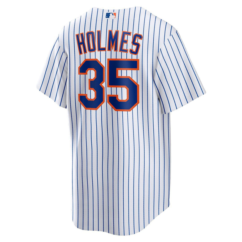 Clay Holmes New York Mets Nike Home Replica Jersey - White Official MLB Team Apparel Baseball Fan Gear