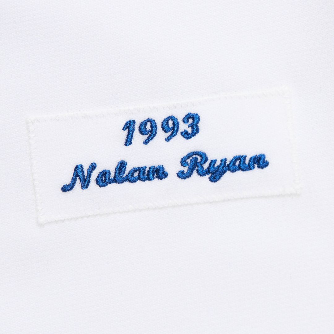 Nolan Ryan Texas Rangers Mitchell & Ness 1993 Cooperstown Collection Authentic Jersey - White Official MLB Team Apparel Baseball Fan Gear