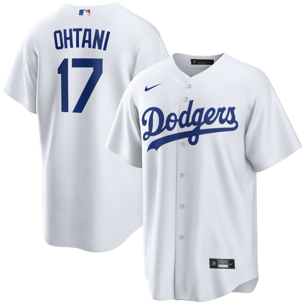 Shohei Ohtani Los Angeles Dodgers Nike Home Replica Player Jersey - White Official MLB Team Apparel Baseball Fan Gear