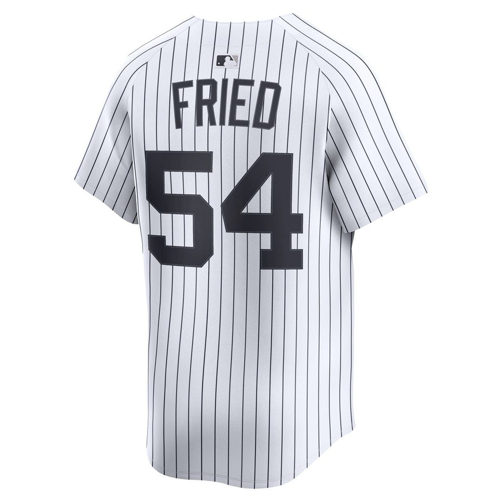Max Fried New York Yankees Nike Home Limited Player Jersey - White Official MLB Team Apparel Baseball Fan Gear