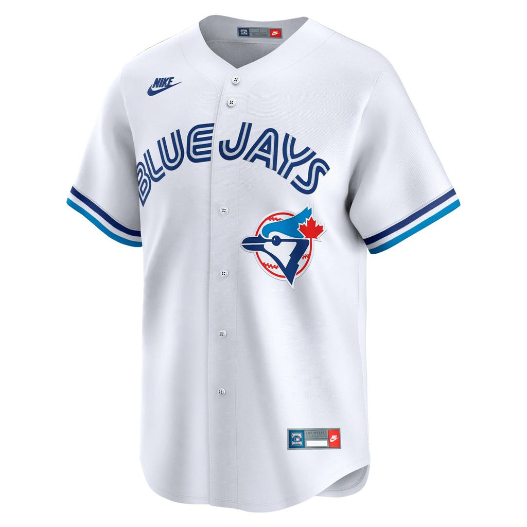 Toronto Blue Jays Nike Cooperstown Collection Limited Jersey - White Official MLB Team Apparel Baseball Fan Gear