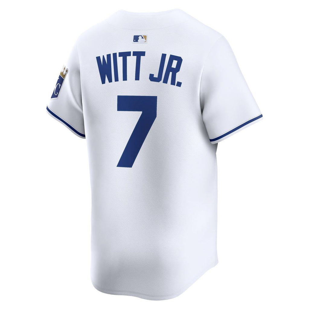 Bobby Witt Jr. Kansas City Royals Nike Home Limited Player Jersey - White Official MLB Team Apparel Baseball Fan Gear