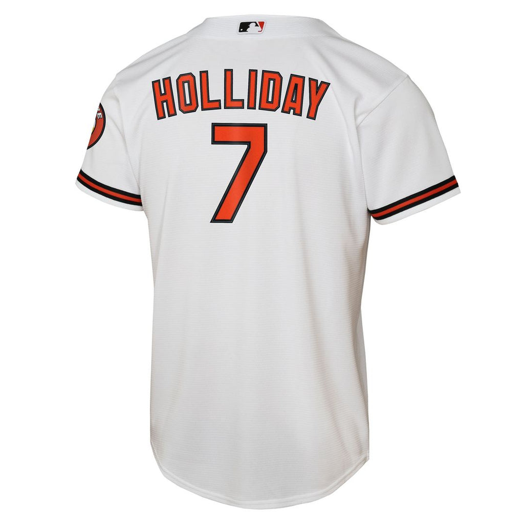 Jackson Holliday Baltimore Orioles Nike Youth Home Stadium Player Jersey - White Official MLB Team Apparel Baseball Fan Gear