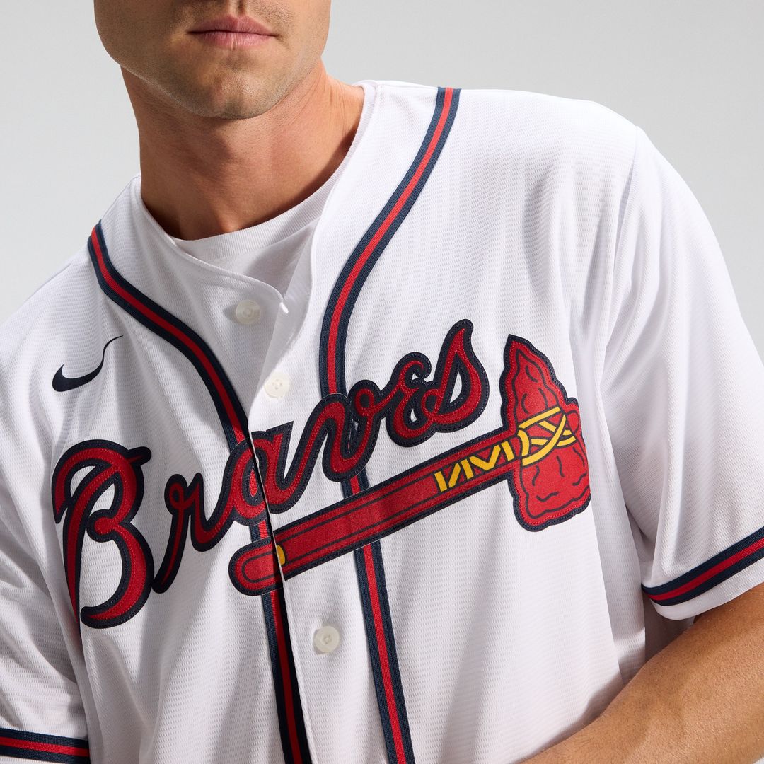 Atlanta Braves Nike Alternate Replica Team Jersey - Red Official MLB Team Apparel Baseball Fan Gear