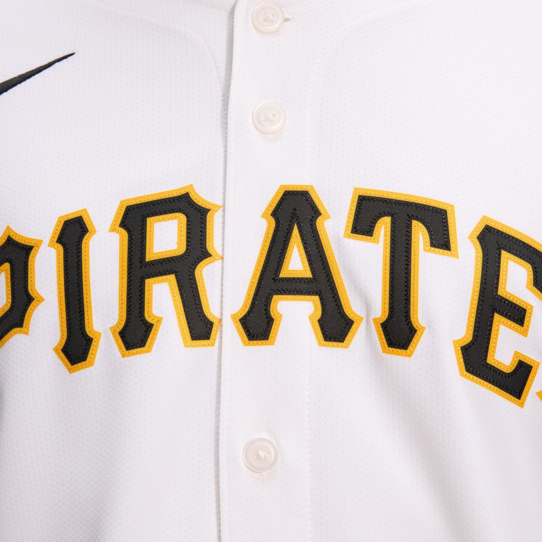 Pittsburgh Pirates Nike Home Limited Jersey - White Official MLB Team Apparel Baseball Fan Gear