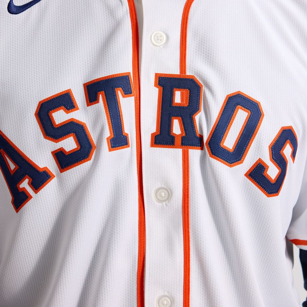 Houston Astros Nike Home Limited Jersey - White Official MLB Team Apparel Baseball Fan Gear