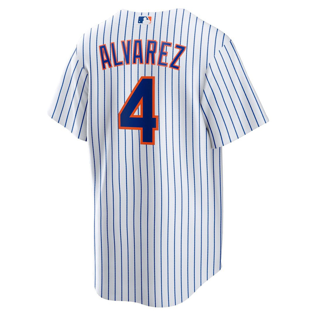 Francisco Alvarez New York Mets Nike Replica Player Jersey - White Official MLB Team Apparel Baseball Fan Gear