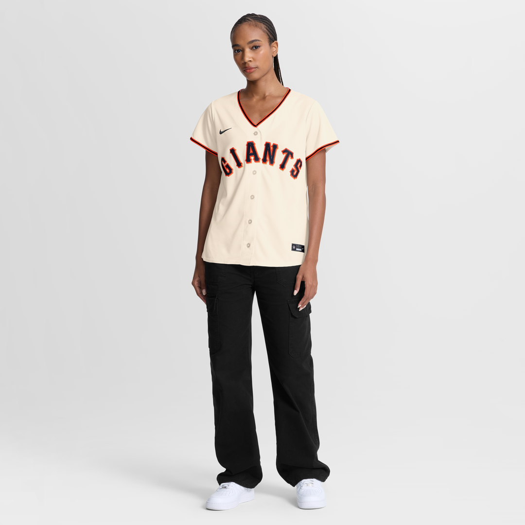 Jesus Rodriguez San Francisco Giants Nike Women's Home Replica Jersey - Cream Official MLB Team Apparel Baseball Fan Gear