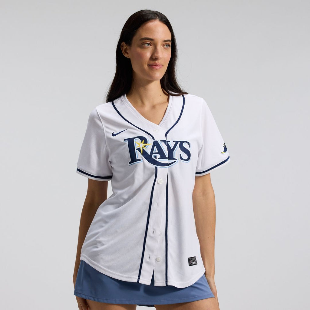 Tampa Bay Rays Nike Women's Home Limited Jersey - White Official MLB Team Apparel Baseball Fan Gear