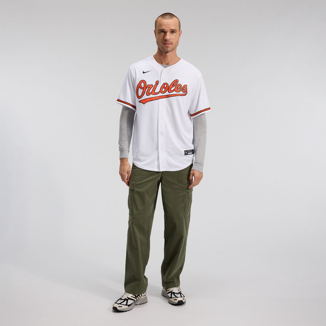 Baltimore Orioles Nike Home Replica Team Jersey - White Official MLB Team Apparel Baseball Fan Gear